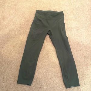 Lululemon Time To Sweat crop-23” size 6